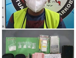 Satresnarkoba Polrestabes Surabaya Berhasil Ungkap Tindak Pidana Peredaran Narkotika Jenis Sabu Berat Netto + 7,591 Gram