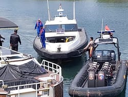 Ditpolairud Polda Jatim Siagakan 2 Kapal Patroli Amankan Selat Bali Selama Libur Panjang