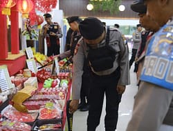 Jelang Imlek 2025, Polres Kediri Perketat Pengamanan di Objek Vital