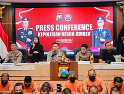 Tiga Pekan Polres Jember Berhasil Ungkap Narkoba 27 Tersangka Diamankan