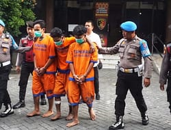 Komplotan Sindikat Jambret Diringkus Tim Gabungan Polrestabes Surabaya dan Polresta Sidoarjo