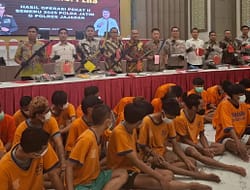 Polda Jatim Ungkap 1.863 Kasus dan Berhasil Amankan 2.307 Tersangka di Operasi Pekat II Semeru 2025