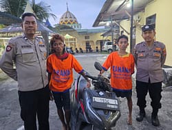 Polsek Kenjeran Amankan Residivis dan Komplotannya Saat Curi Motor Warga di Tambak Wedi